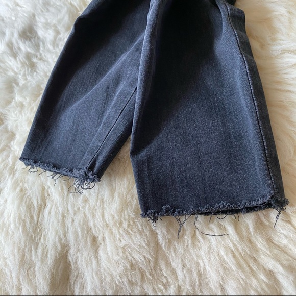 Joe’s Jeans The Charlie Skinny Ankle Grey Embroidered flowers Size 26 - Picture 10 of 12